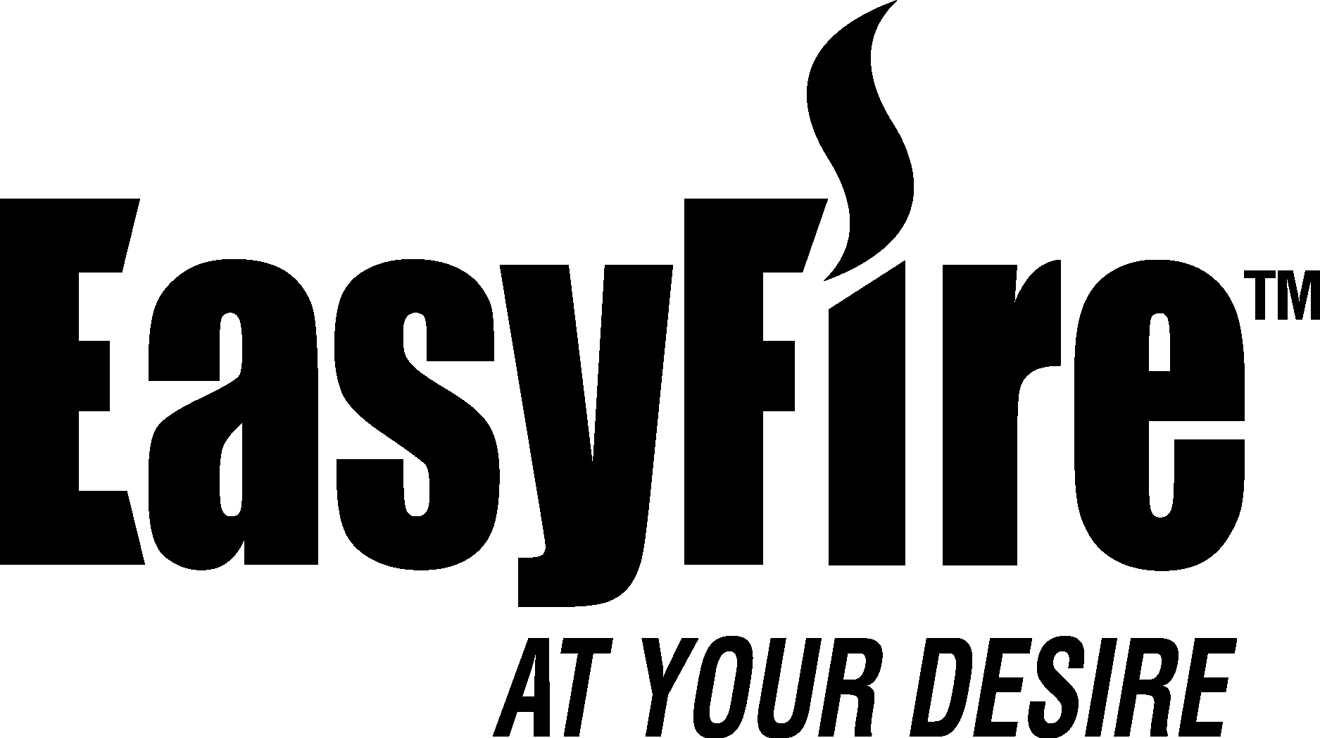 EasyFire Black Logo Vector Logo